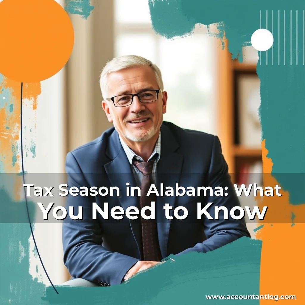Artistic representation for Tax Season in Alabama: What You Need to Know