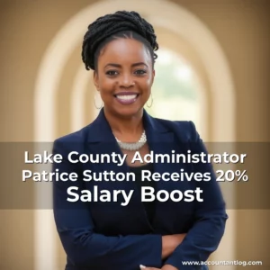 Artistic representation for Lake County Administrator Patrice Sutton Receives 20% Salary Boost