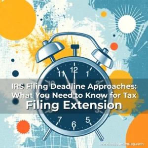 Artistic representation for IRS Filing Deadline Approaches: What You Need to Know for Tax Filing Extension