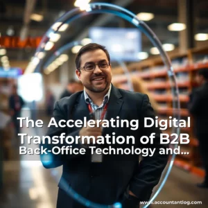 Artistic representation for The Accelerating Digital Transformation of B2B Back-Office Technology and Payment Workflows