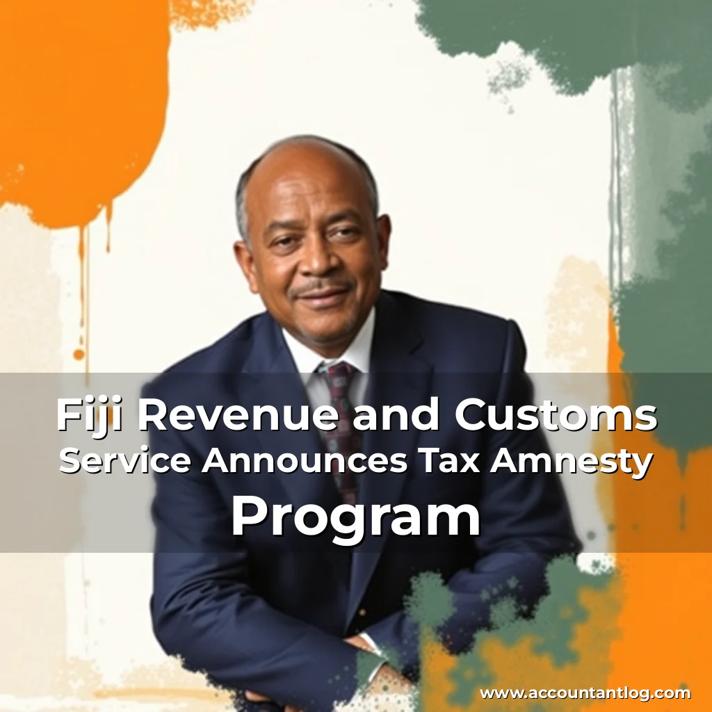Artistic representation for Fiji Revenue and Customs Service Announces Tax Amnesty Program
