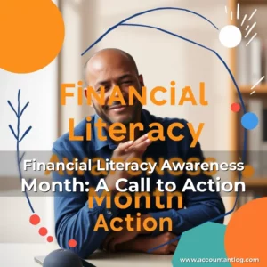 Artistic representation for Financial Literacy Awareness Month: A Call to Action