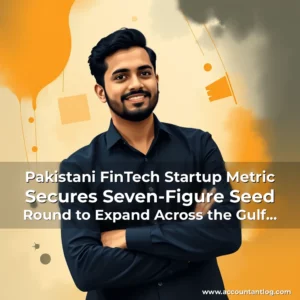 Artistic representation for Pakistani FinTech Startup Metric Secures Seven-Figure Seed Round to Expand Across the Gulf Region and Asia