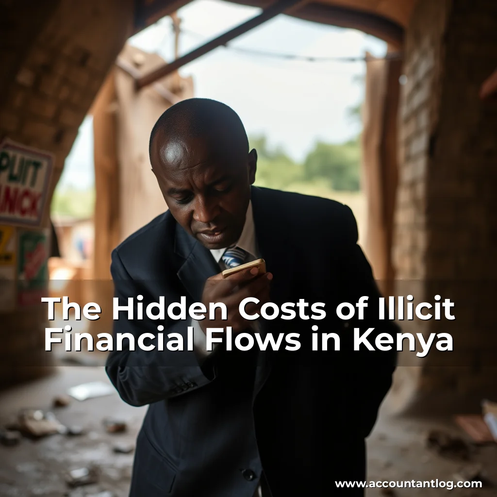 Artistic representation for The Hidden Costs of Illicit Financial Flows in Kenya