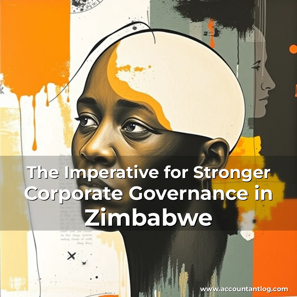 Artistic representation for The Imperative for Stronger Corporate Governance in Zimbabwe