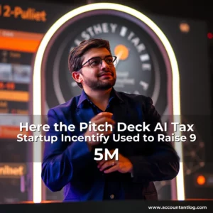 Artistic representation for Here the Pitch Deck AI Tax Startup Incentify Used to Raise 9 5M