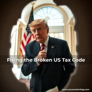 Artistic representation for Fixing the Broken US Tax Code