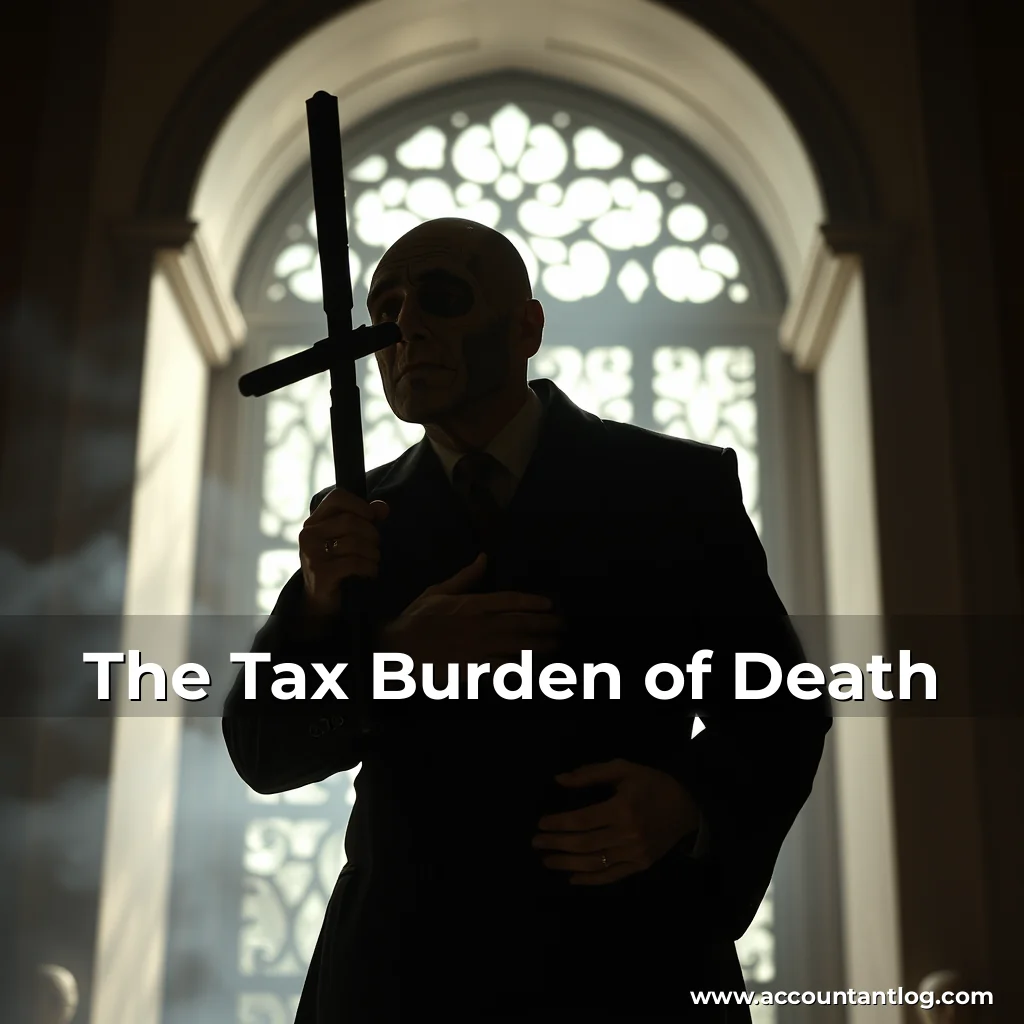 Artistic representation for The Tax Burden of Death