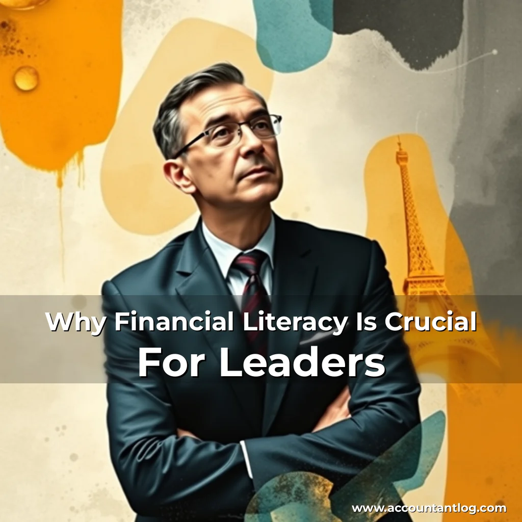 Artistic representation for Why Financial Literacy Is Crucial For Leaders