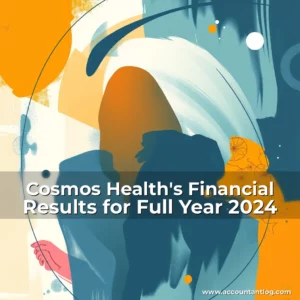 Artistic representation for Cosmos Health's Financial Results for Full Year 2024