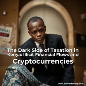 Artistic representation for The Dark Side of Taxation in Kenya: Illicit Financial Flows and Cryptocurrencies