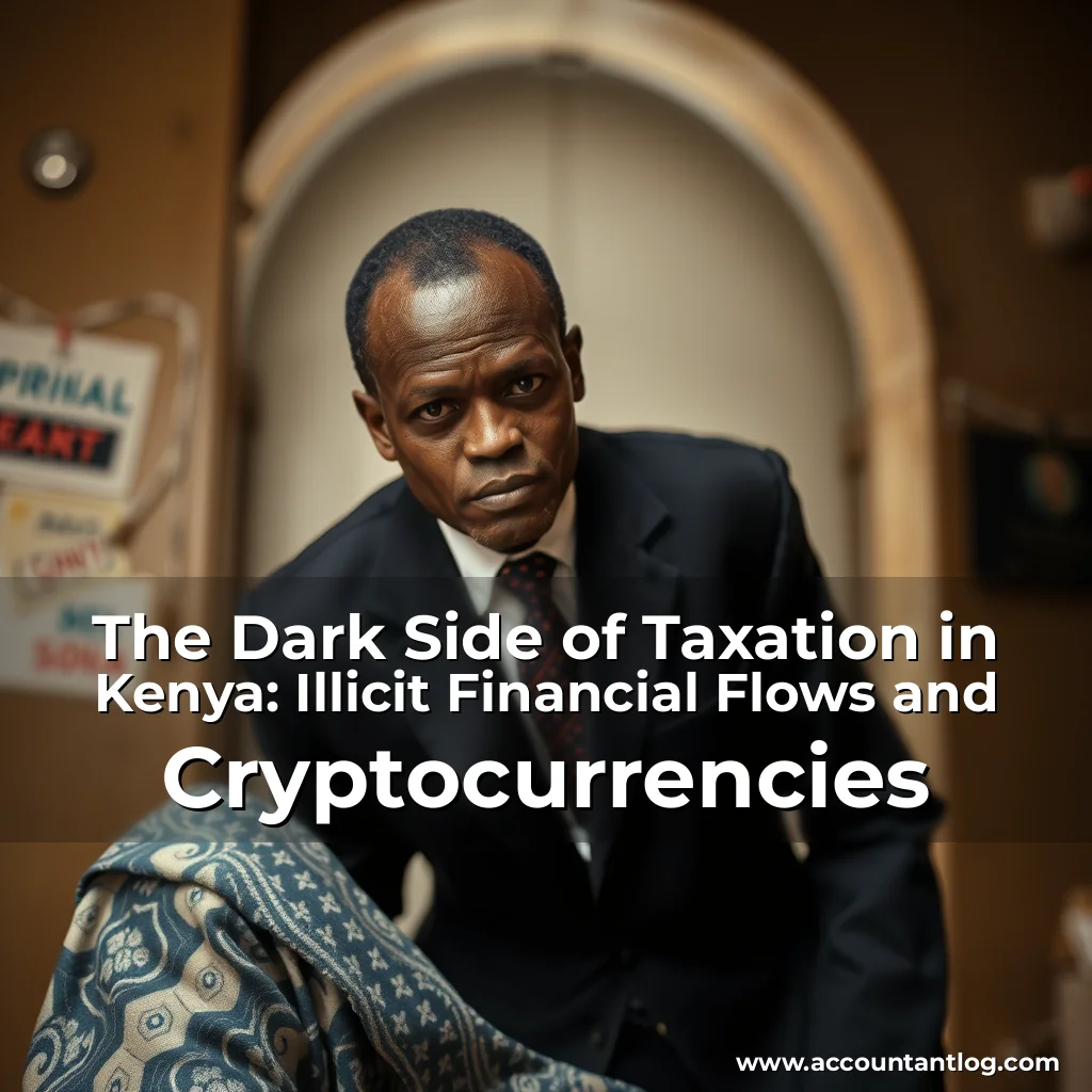 Artistic representation for The Dark Side of Taxation in Kenya: Illicit Financial Flows and Cryptocurrencies