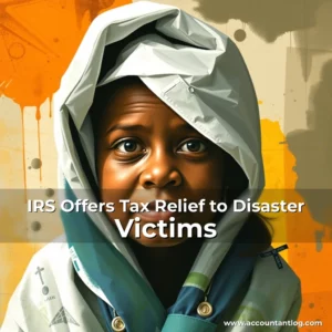 Artistic representation for IRS Offers Tax Relief to Disaster Victims