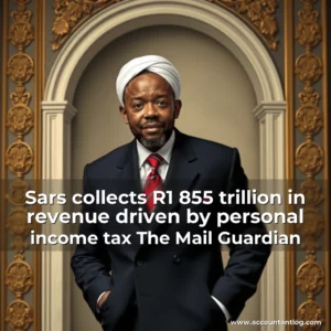 Artistic representation for Sars collects R1 855 trillion in revenue driven by personal income tax The Mail Guardian