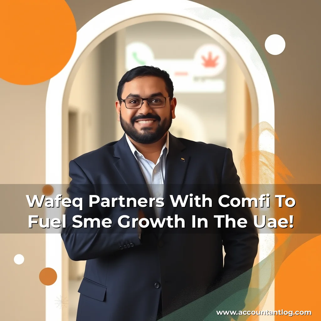 Artistic representation for Wafeq Partners With Comfi To Fuel Sme Growth In The Uae!