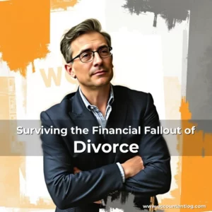 Artistic representation for Surviving the Financial Fallout of Divorce