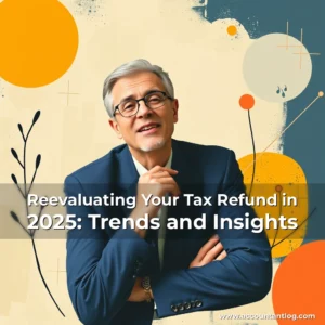 Artistic representation for Reevaluating Your Tax Refund in 2025: Trends and Insights
