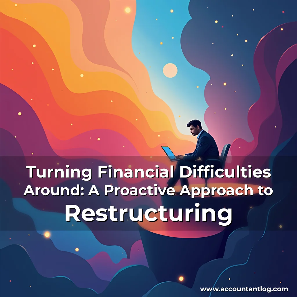 Artistic representation for Turning Financial Difficulties Around: A Proactive Approach to Restructuring