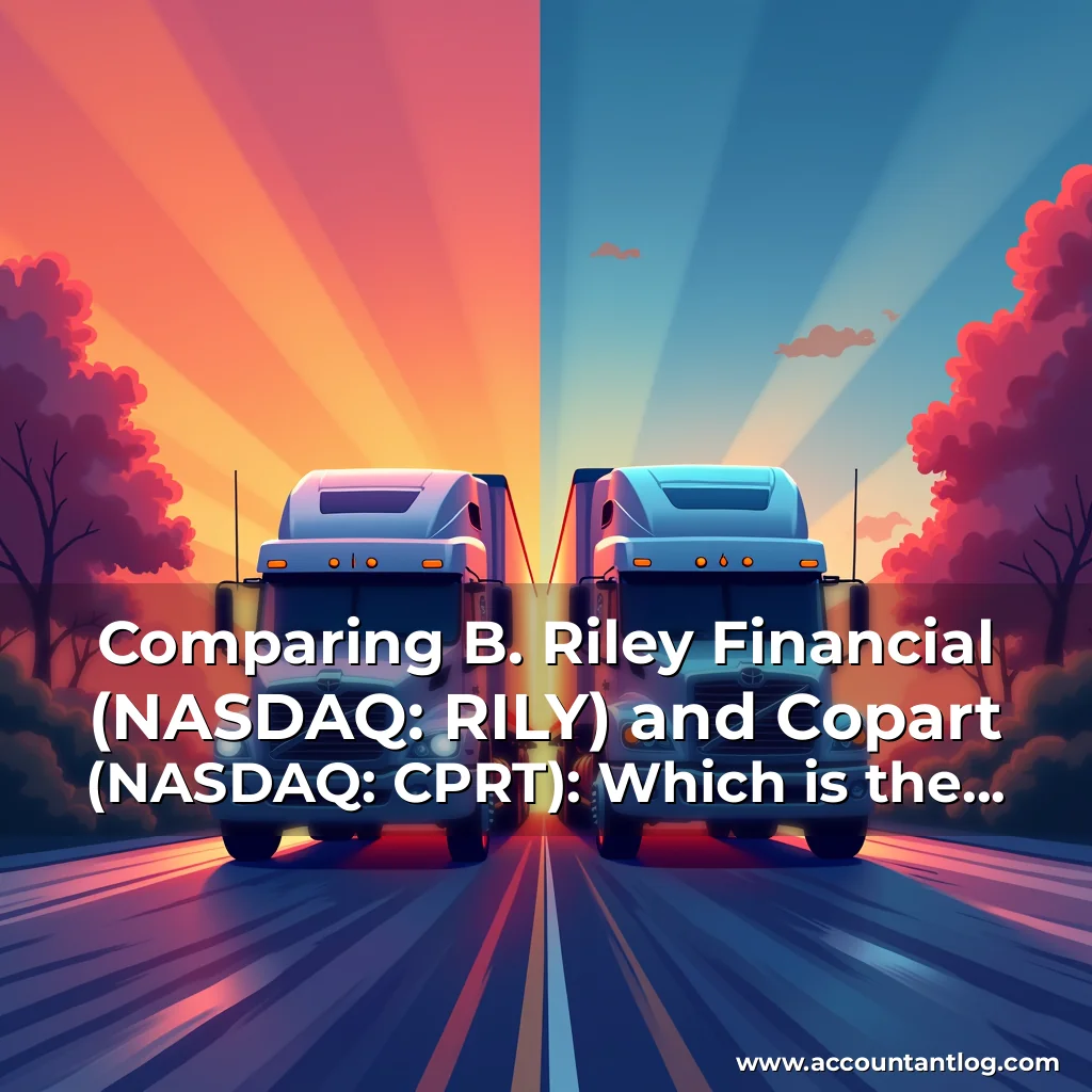 Artistic representation for Comparing B. Riley Financial (NASDAQ: RILY) and Copart (NASDAQ: CPRT): Which is the Superior Investment?