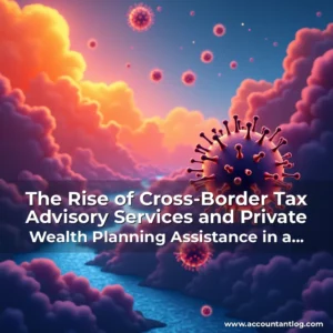 Artistic representation for The Rise of Cross-Border Tax Advisory Services and Private Wealth Planning Assistance in a Post-COVID-19 Global Economy