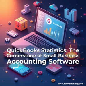 Artistic representation for QuickBooks Statistics: The Cornerstone of Small-Business Accounting Software
