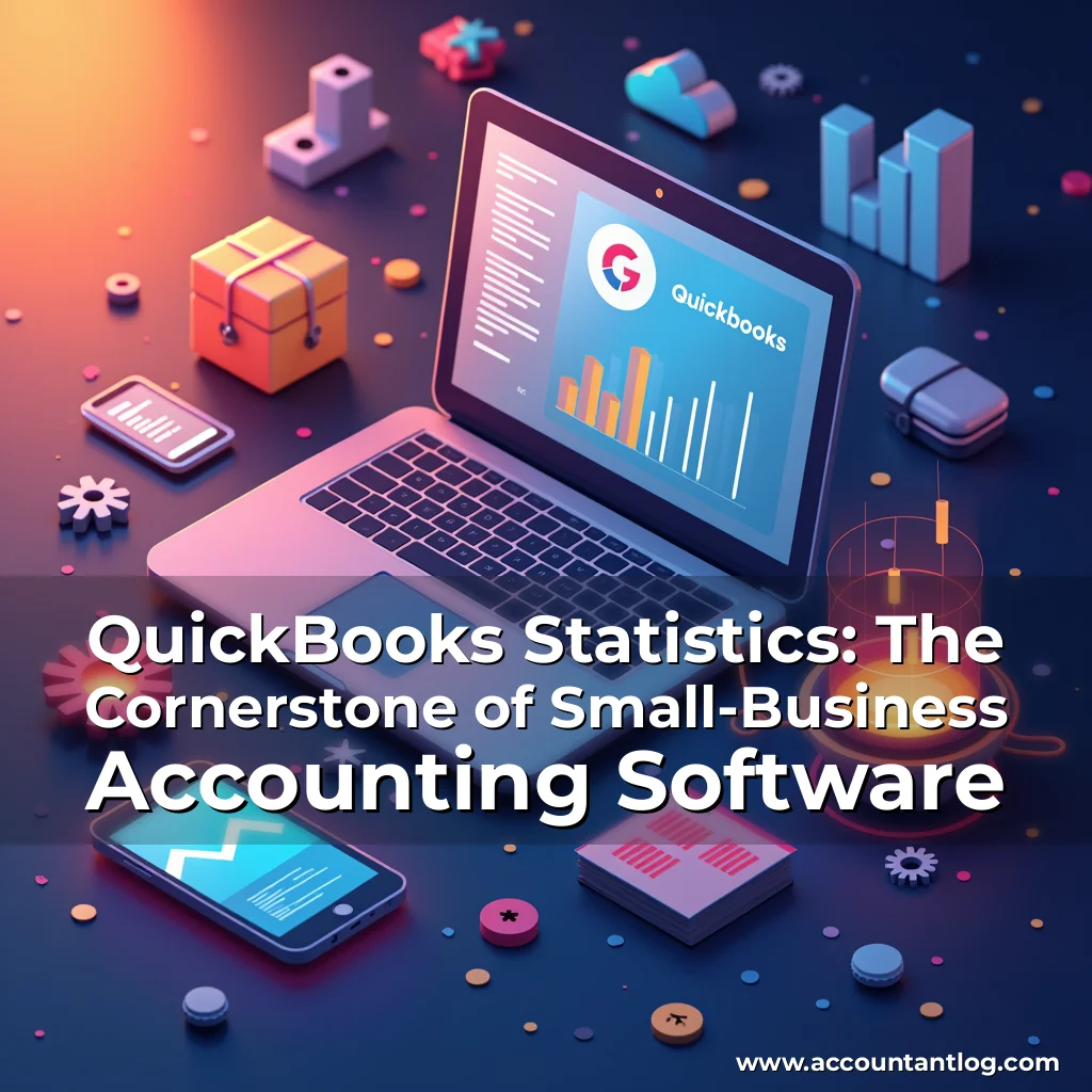 Artistic representation for QuickBooks Statistics: The Cornerstone of Small-Business Accounting Software