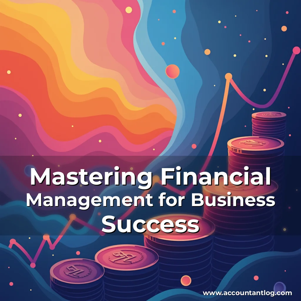 Artistic representation for Mastering Financial Management for Business Success
