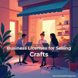 Artistic representation for Business Licenses for Selling Crafts