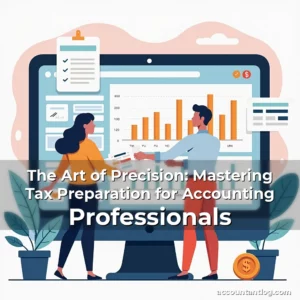 Artistic representation for The Art of Precision: Mastering Tax Preparation for Accounting Professionals