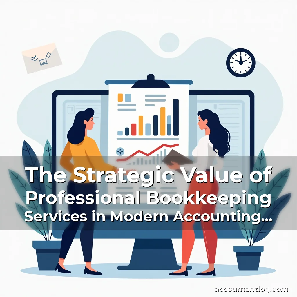 Artistic representation for The Strategic Value of Professional Bookkeeping Services in Modern Accounting Practices