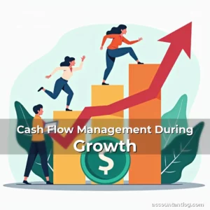Artistic representation for Cash Flow Management During Growth