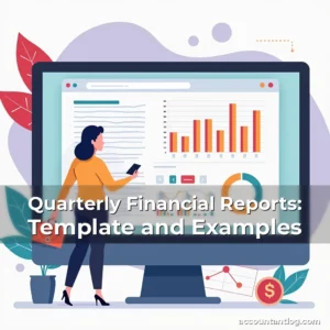 Artistic representation for Quarterly Financial Reports: Template and Examples