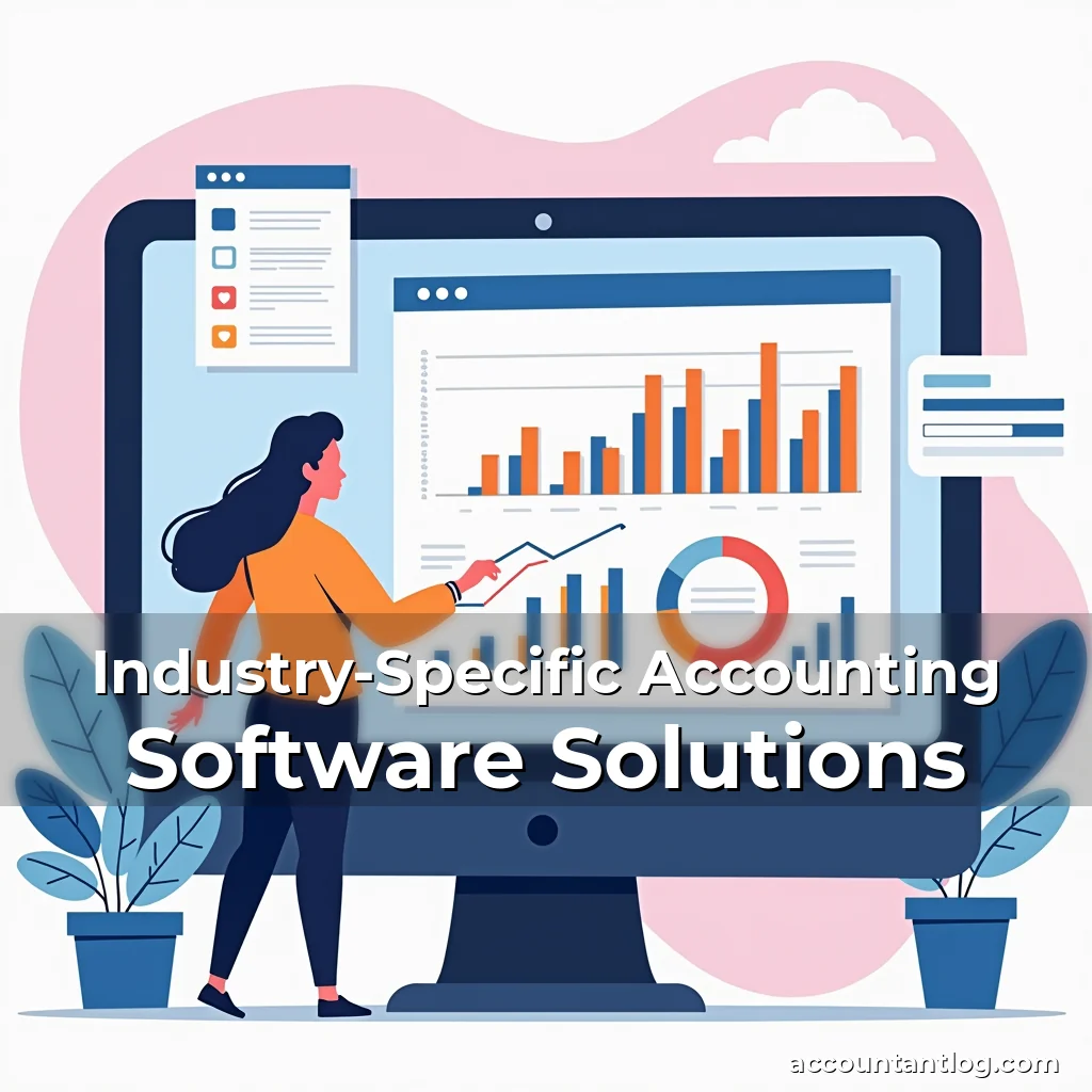 Artistic representation for Industry-Specific Accounting Software Solutions