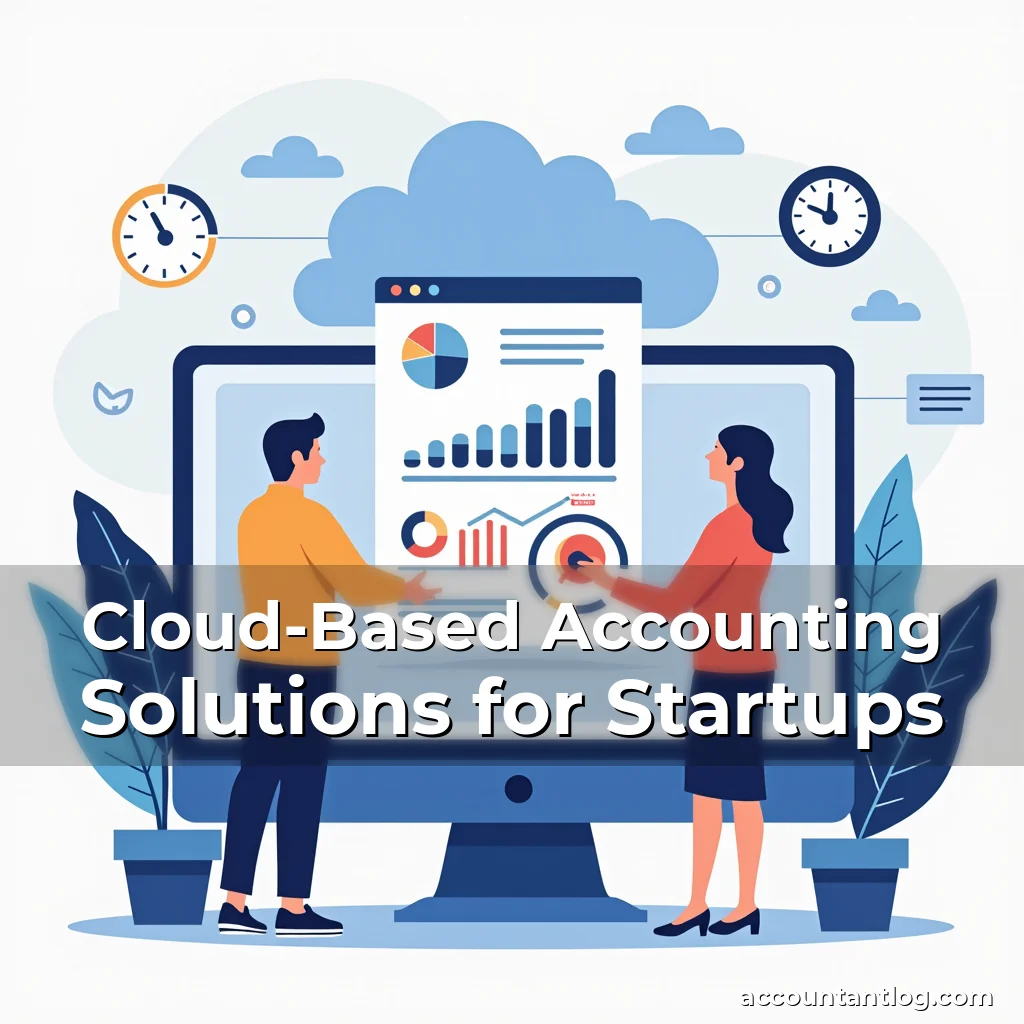 Artistic representation for Cloud-Based Accounting Solutions for Startups