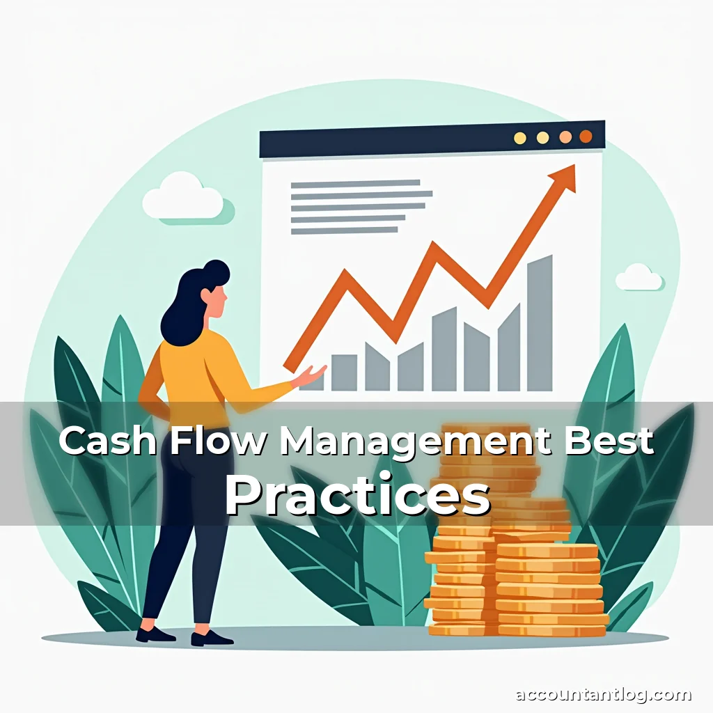 Artistic representation for Cash Flow Management Best Practices