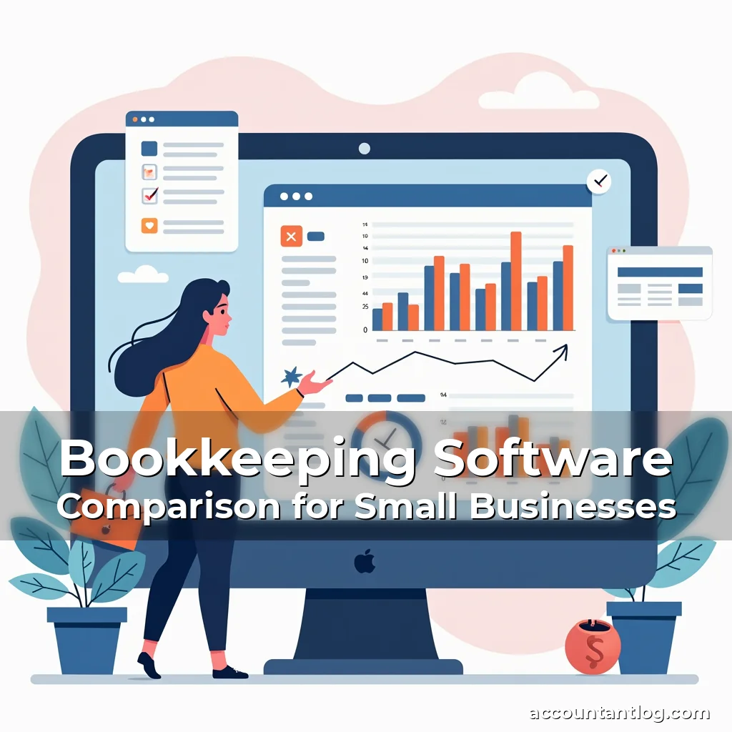 Artistic representation for Bookkeeping Software Comparison for Small Businesses