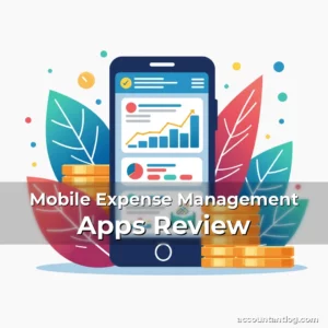 Artistic representation for Mobile Expense Management Apps Review