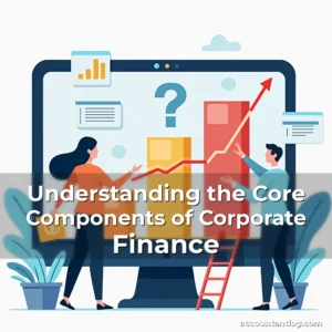 Artistic representation for Understanding the Core Components of Corporate Finance