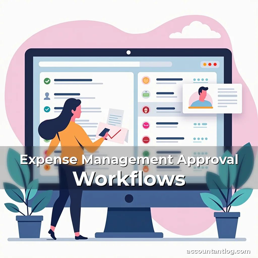 Artistic representation for Expense Management Approval Workflows