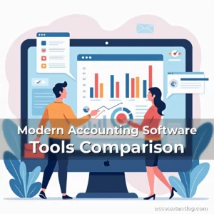 Artistic representation for Modern Accounting Software Tools Comparison