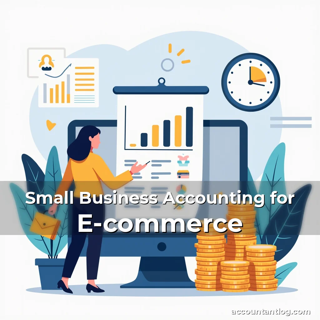 Artistic representation for Small Business Accounting for E-commerce