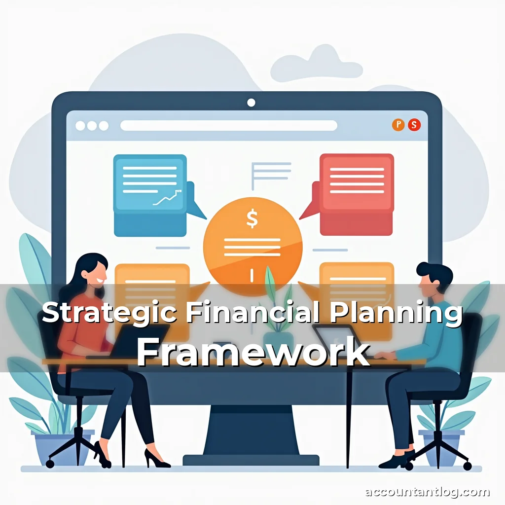 Artistic representation for Strategic Financial Planning Framework