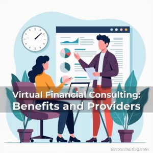 Artistic representation for Virtual Financial Consulting: Benefits and Providers