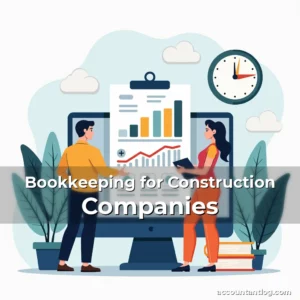 Artistic representation for Bookkeeping for Construction Companies