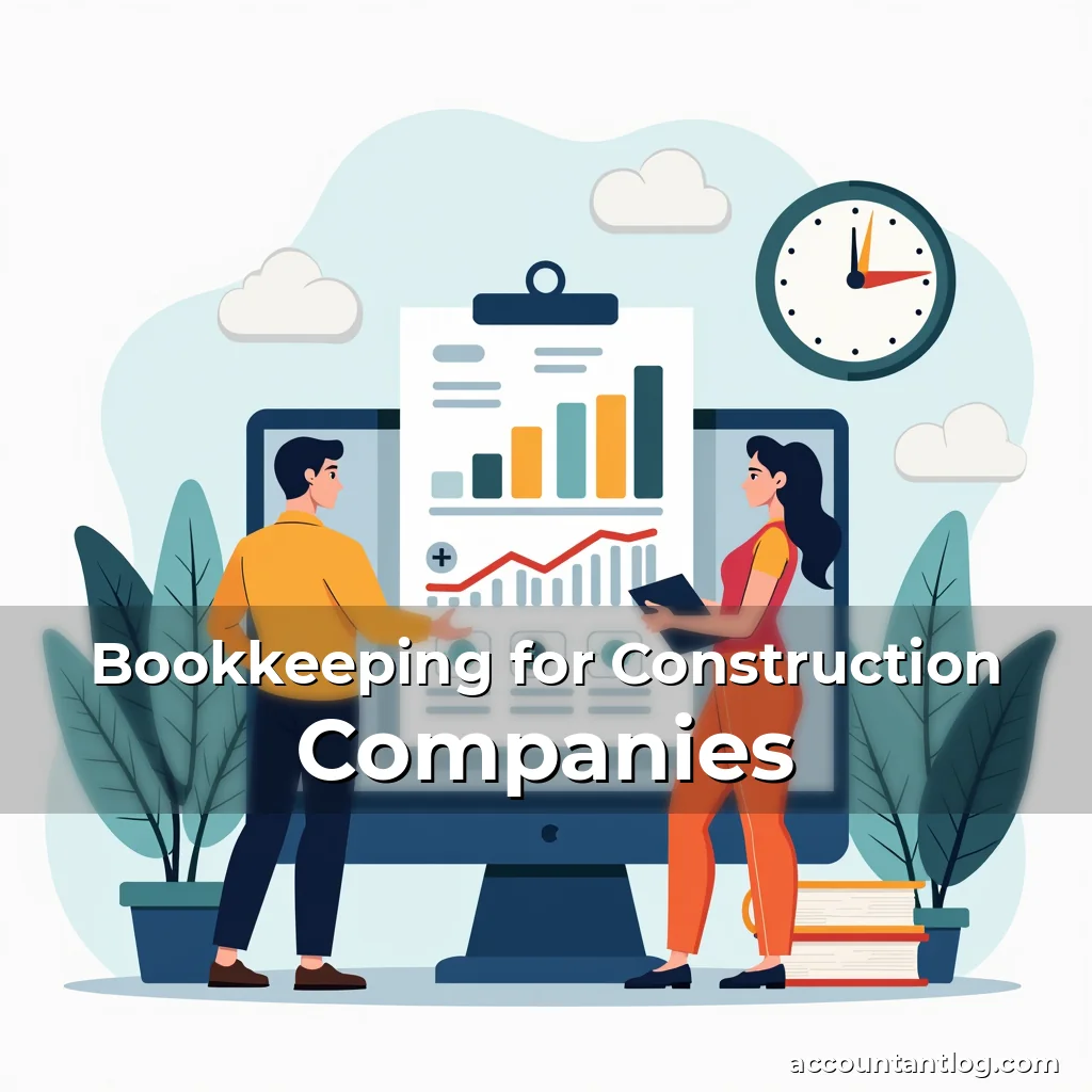 Artistic representation for Bookkeeping for Construction Companies