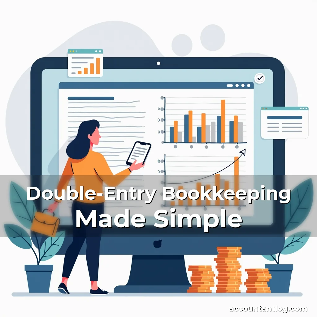 Artistic representation for Double-Entry Bookkeeping Made Simple