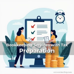 Artistic representation for Bookkeeping Services with Tax Preparation