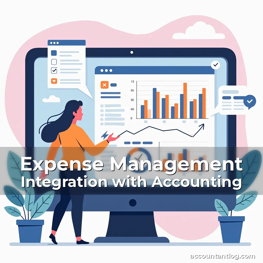 Artistic representation for Expense Management Integration with Accounting