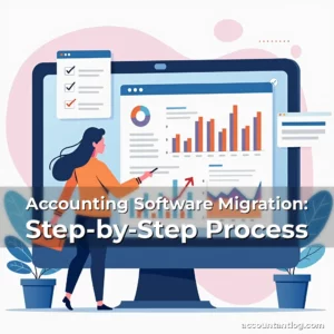 Artistic representation for Accounting Software Migration: Step-by-Step Process