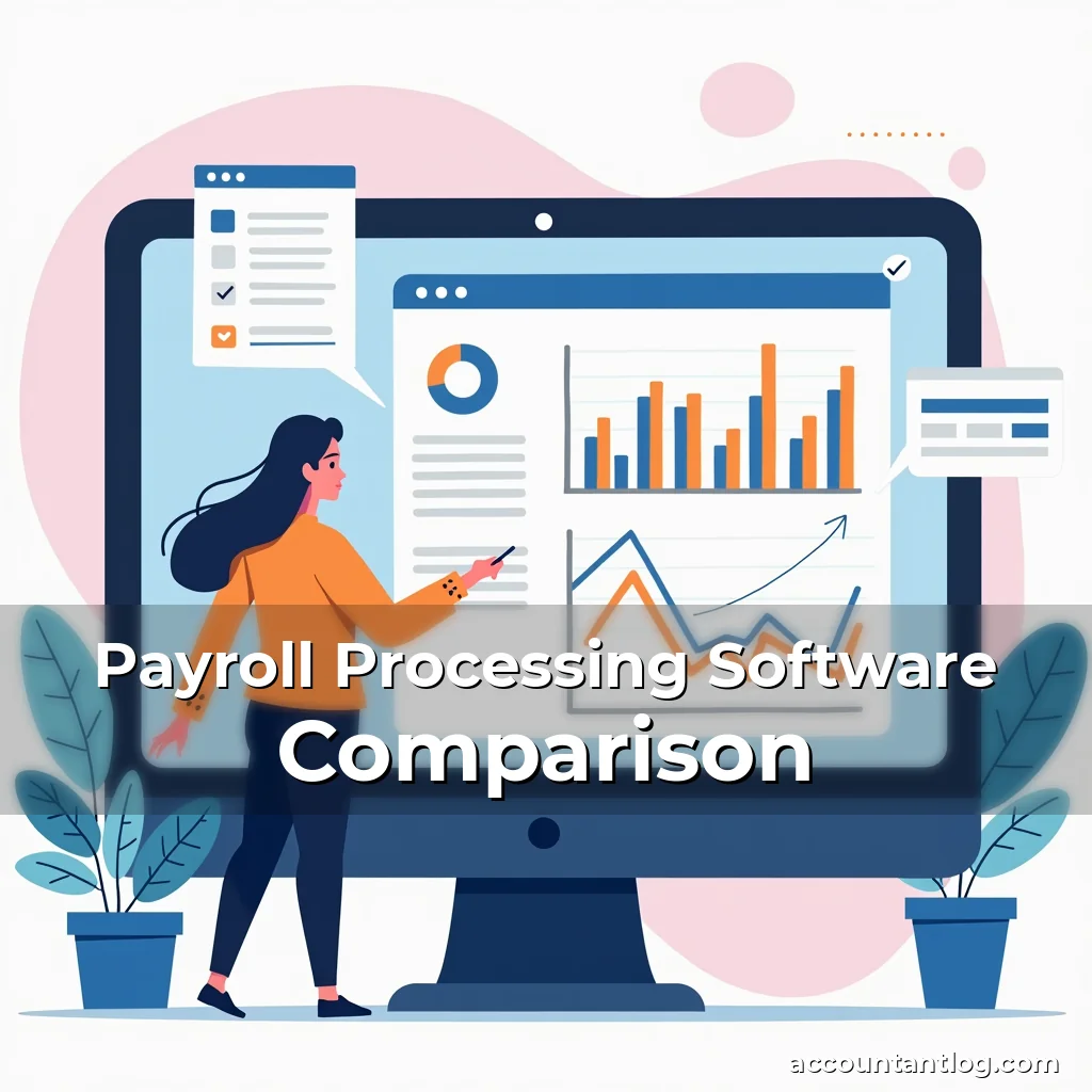 Artistic representation for Payroll Processing Software Comparison